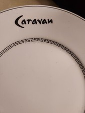 Lot of 4 Howard Johnson’s 1960’s Caravan Inn Shenango China Dinner Plates