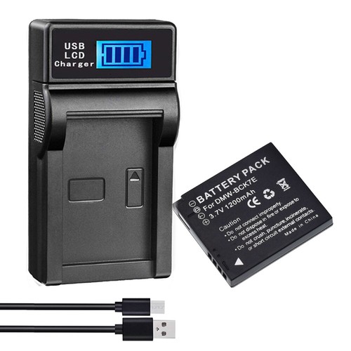 Batería DMW-BCK7 o cargador LCD para PANASONIC Lumix DMC-FS45 FS40 FT20 FX78 FX80 - Imagen 27 de 44