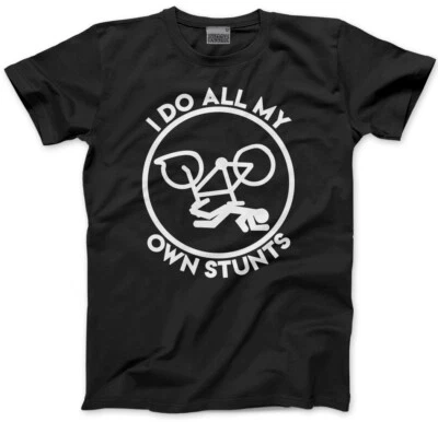 HOTSCAMP I fail at my stunts Mountainbike MTB T-Shirt Tee Kinder T-Shirt I Fail at My Stu