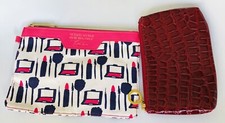 ESTEE LAUDER Lot of 2 small Make Up Cosmetic Bags