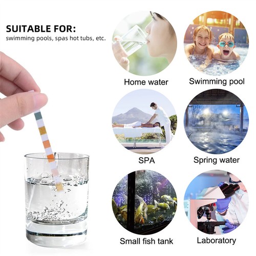100pcs 16 IN 1 Drinking Water Test Strips For Home Well Water Quality Testing - Picture 4 of 11