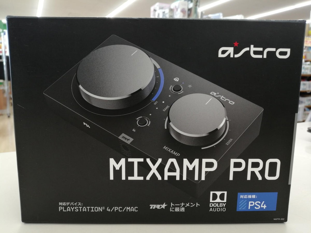 新品未開封 ASTRO MixAmp Pro TR PS5 PS4 PC MAC Amazon.com: ASTRO Gaming MixAmp Pro TR with Dolby Audio