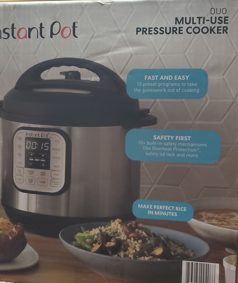 Instant Pot IP-DUO60 6 qt. 7-in1 Electric Pressure Cooker