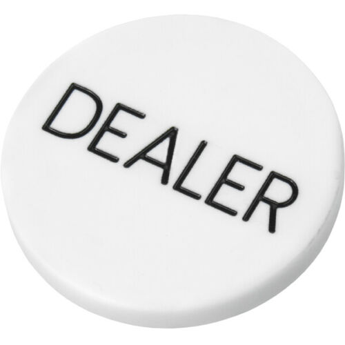 TEXAS HOLDEM POKER DEALER BUTTON (BUY 1 GET 1 FREE) - Picture 1 of 1