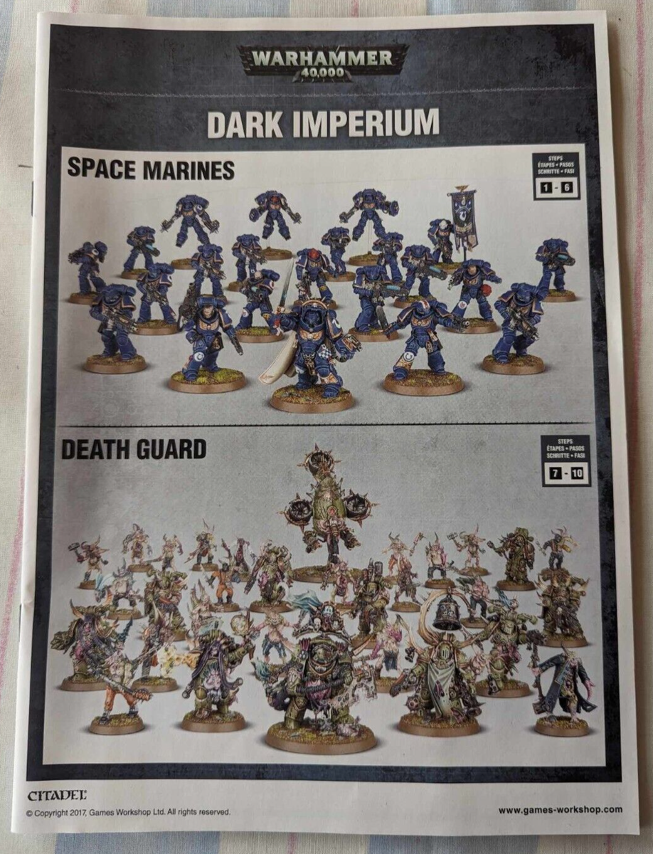 Games Workshop Warhammer 40k Dark Imperium Assembly