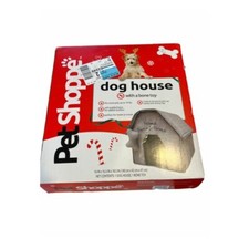 Pet Shoppe Dog House Bone For most Pets Up To 10 lb Padded base Travel Home