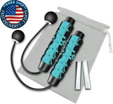 Cuerda de saltar inal mbrica con peso para fitness apta para diferentes edades 