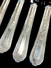 Lot of 19 Pcs Vintage Insico Holmes & Edwards Silver Plate Stainless Flatware