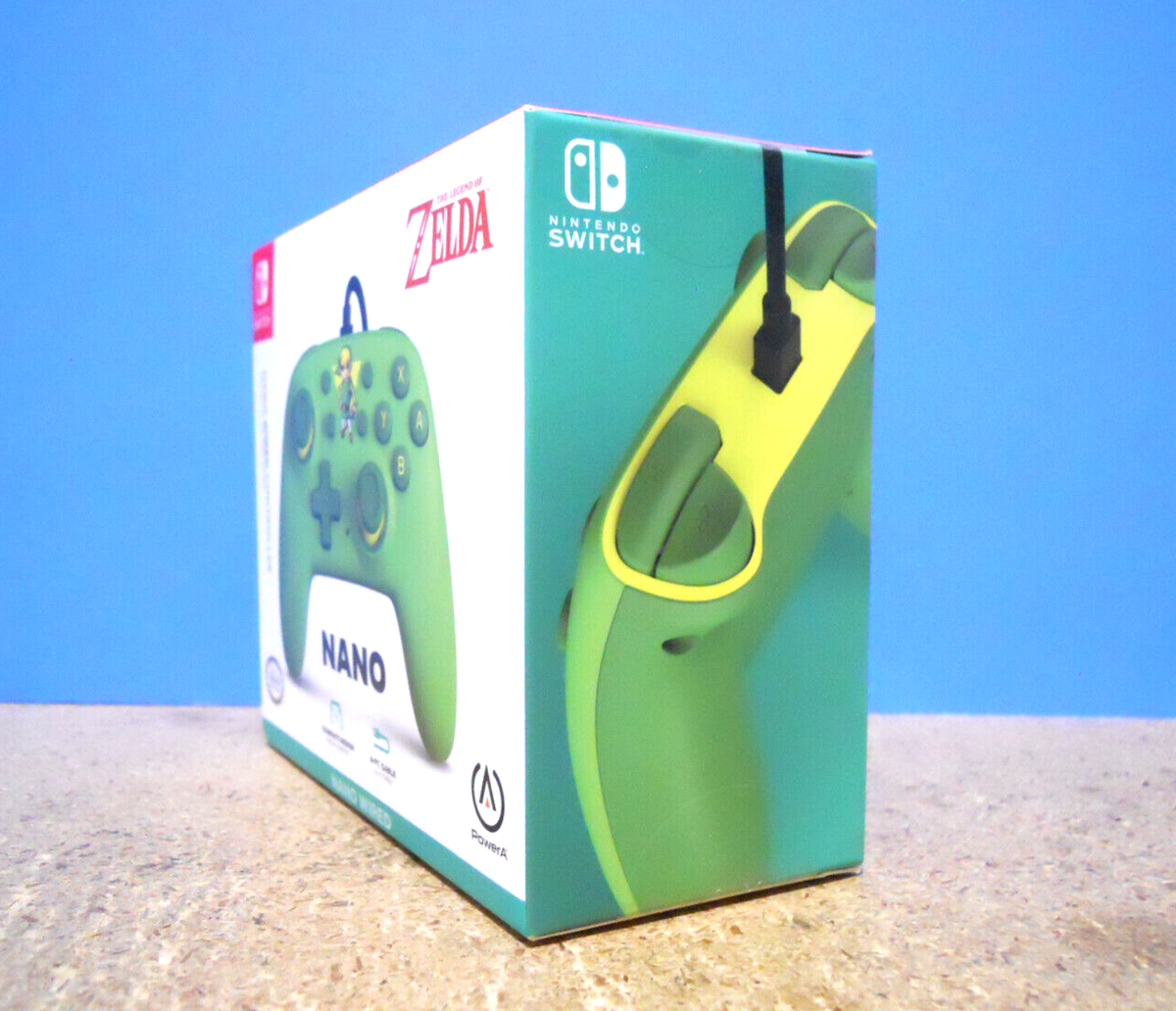 Legend of Zelda Nintendo Switch NANO Wired Controller by PowerA