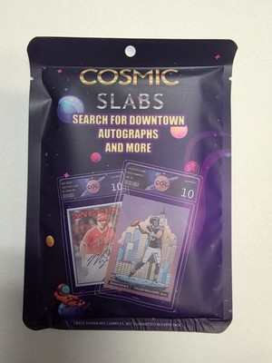 Cosmic Slab One Graded Card in every pack, Chance at duel card pack