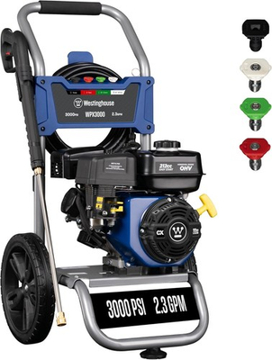 #ad Westinghouse WPX3000 Gas Pressure Washer 3000 PSI and 2.3 GPM Spray Gun and Wa $269.00