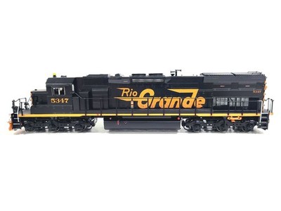 Overland OMI D&RGW SD40T-2 Denver Rio Grande Western #5347 HO