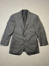 JOS A BANK MENS BLAZER SZ R39 DARK GREY SUIT JACKET SPORTSCOAT MENSWEAR BUSINESS