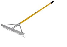 Image of Roughneck ROU68624 Aluminium Landscape Rake 600mm (24in)