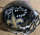 Ricky Williams New Orleans Saints Autographed Football Helmet Beckett BAS