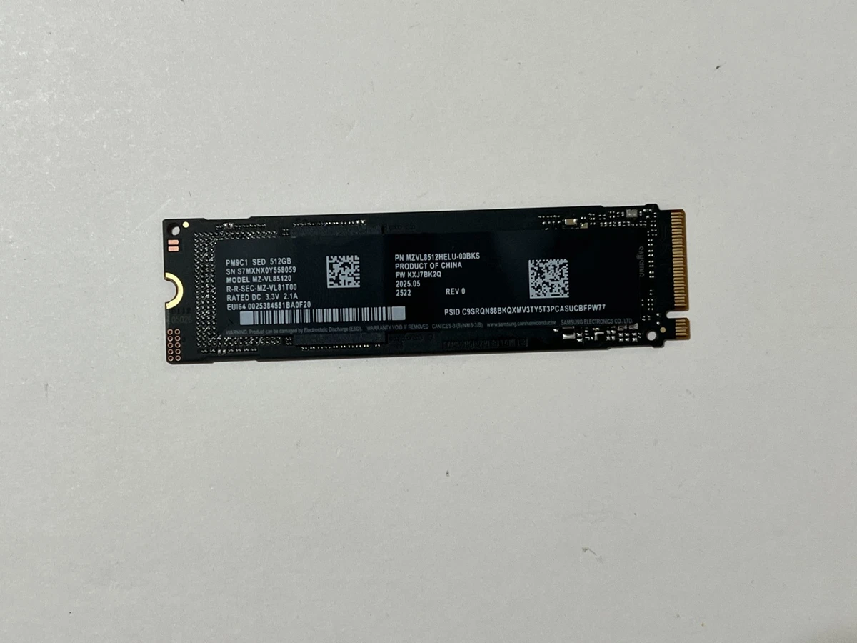 Samsung 512GB M.2 Solid State Drives for sale - eBay