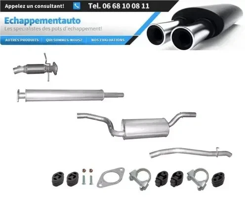 Volvo V50 1.8/2.0 (2004–2010) échappement avec homologation - Photo 1/1