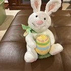 Hallmark 'ROCKIN RABBIT" Easter Rabbit & Chick Animated Musical Plush — photo 1