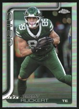 Jeremy Ruckert 2025 Chrome Refractor #239 NY Jets 