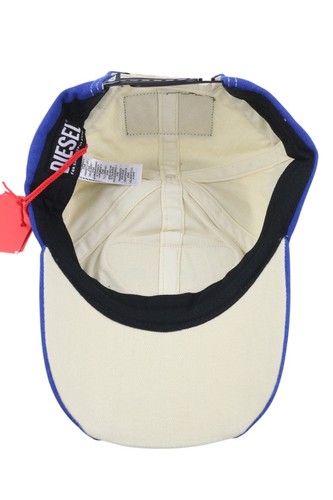 DIESEL C-Pavel Men Cap OS White Baseball Power Station Patches Casual Unisex - Picture 6 of 16
