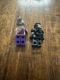 LEGO Ninjago Pixal Minifigure 70724 Rebooted, Gray Hair And General Cryptor Read