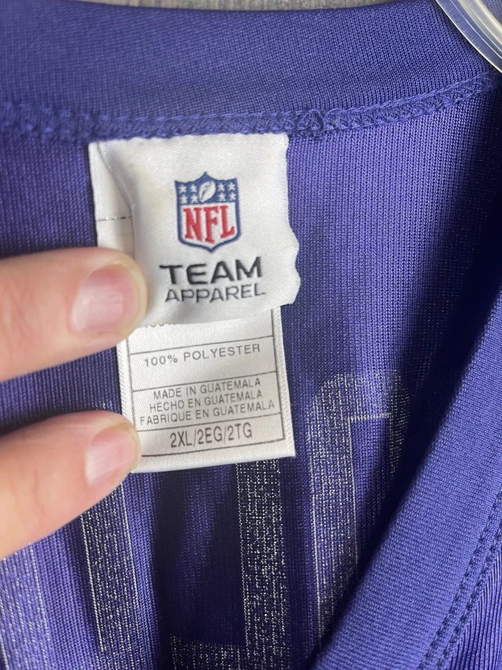 Camiseta Reebok NFL Baltimore Ravens Anquan Boldin #81 adulto 2XL púrpura Foto 4 de 4