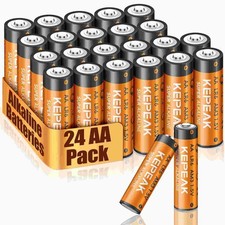 24Pcs 1.5V 3000mAh AA Rechargeable Batteries LED Light Battery Alkaline US 0.54 per gallon