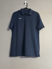Nike Franchise Navy Blue Polo Shirt Men's Size M CI4470-419 100 Polyester