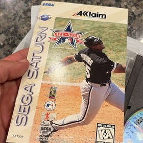 Acclaim All-Star Baseball '97 Frank Thomas Sega Saturn NTSC-U/C Manual