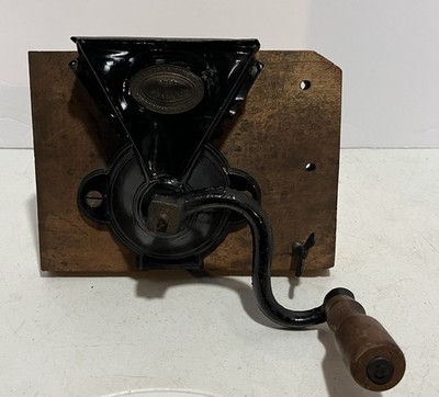 Antique Peck, Stow & Wilcox Wall Mount Coffee Mill/Grinder Made in USA