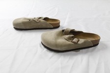 Birkenstock Adult's Boston Soft Footbed Clogs JL3 Taupe Size US:11W/9M UK:8