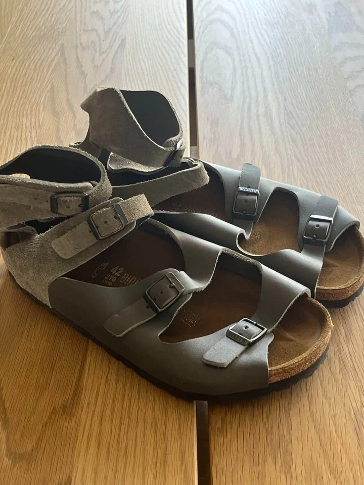 Sandálias BIRKENSTOCK ATHEN Gladiador Tamanho Regular 42 JP 27cm - Imagem 2 de 4