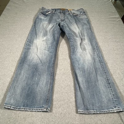Ross Thompson Jeans Men's Size 36Wx30L Light Wash Denim Pants Straight Cut