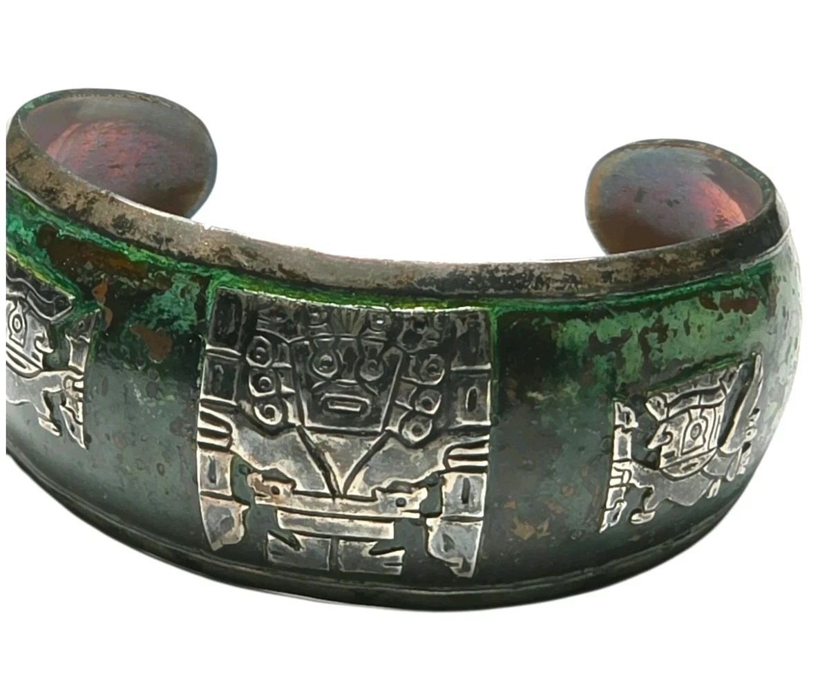 Aztec Bracelet In Retro Fine Bracelets for sale - eBay
