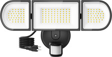 150W Plug in Motion Flood Lights Outdoor, 15000LM LED Motion Sensor Outdoor Ligh