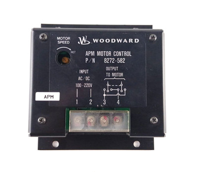 Woodward 8272-582 APM Motordrehzahlregler Modul Eingangsspannung 100-220V
