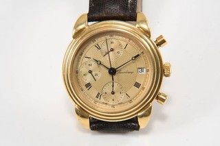 O08S06 Timechamp Gold 750 18kt Chronograph