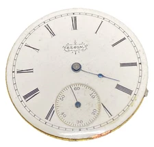Elgin Grade 118 Pocket Watch Movement Size 6s Hunter 11j Model 2 Parts F8536