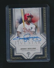 JIMMY ROLLINS 2023 TOPPS FIVE STAR AUTO #FSA-JR