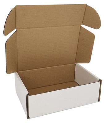 300 Pack 6x4x2'' Small Shipping Boxes, Corrugated Cardboard Mailers for Busin...