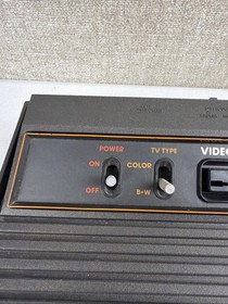 Atari 2600 Video Computer System Model CX-2600 A - Console Only PARTS/UNTESTED