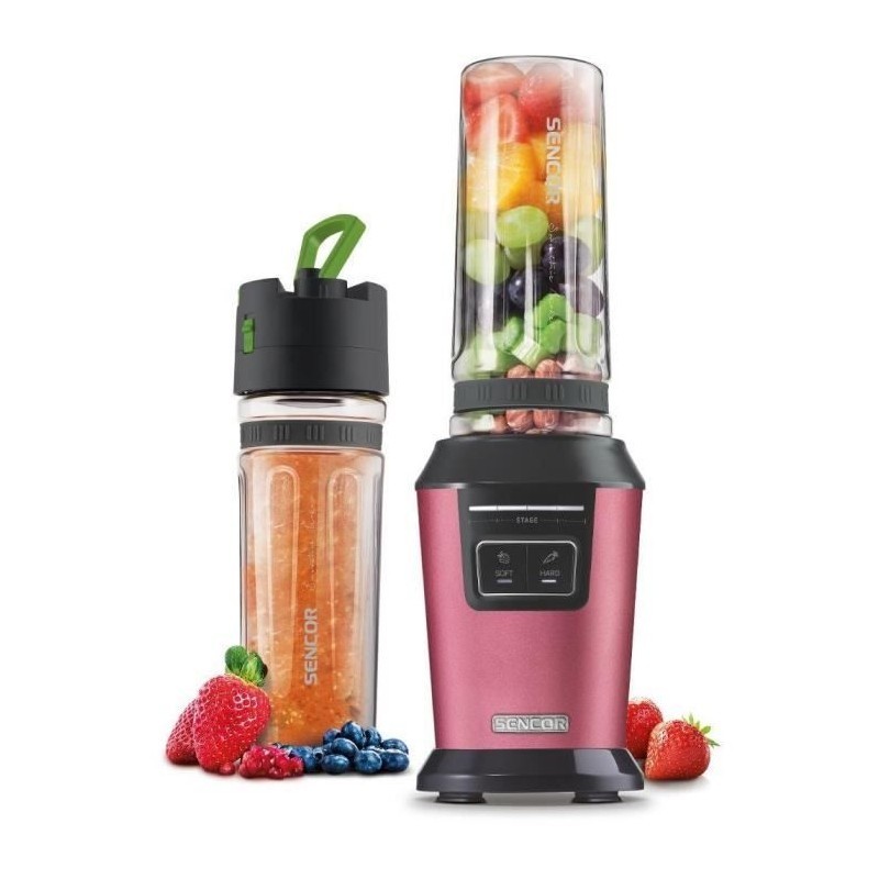 Blender 800W Sencor SBL 7174RD rouge à haute vitesse pour smoothies parfaits