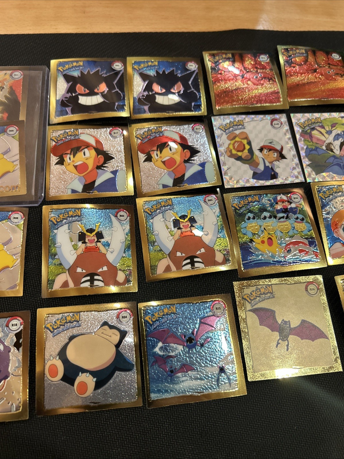 Pokémon Mini Full Art Stickers DATED 1999