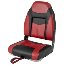 High Back Folding Boat Seats with Sponge Cushion & Flexible Hinges