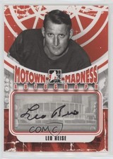 2012-13 ITG Motown Madness Auto Leo Reise #A-LR Auto h9a