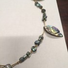 V 20 14 K GF Gold Filled  Abalone 22 Inches Necklace — photo 3