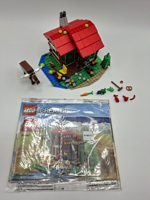 LEGO 31048 CREATOR Hütte am See Beobachtungswarte Blockhaus 3-in-1  + BONUS + BA