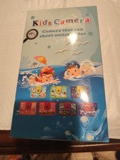 GKTZ Kids Waterproof Camera - 180 Rotatable 1080P HD Children camcorder