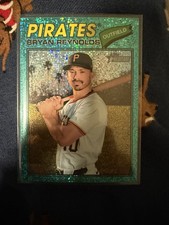Topps 2026 Heritage Sparkle Parallel Bryan Reynolds #173 Pirates MLB Card