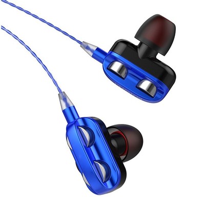 Bequeme Sport In Ear Kopfhörer mit Dual Treiber für optimale Leistung
